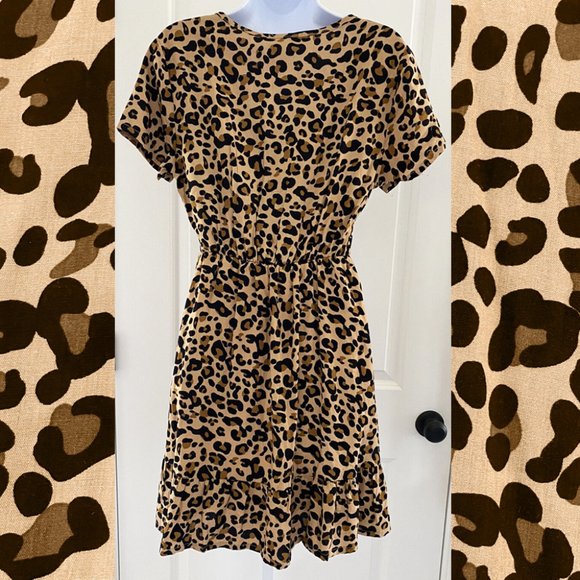 Leopard Print Sundress - Picture 2 of 4